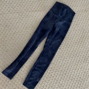 Lululemon size 2 align tiedye leggings